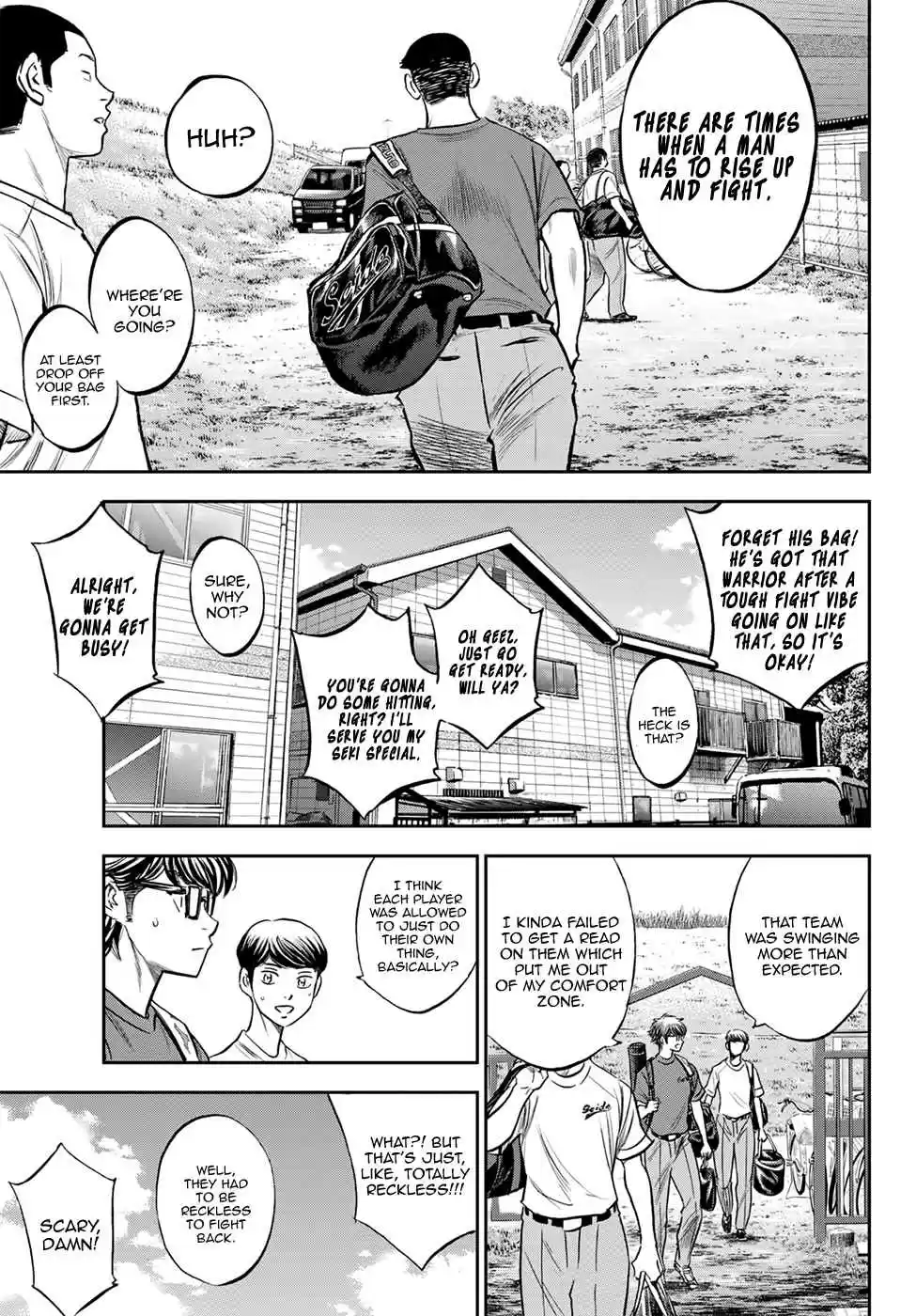 Diamond no Ace Act II Ch. 218 Reading the Room