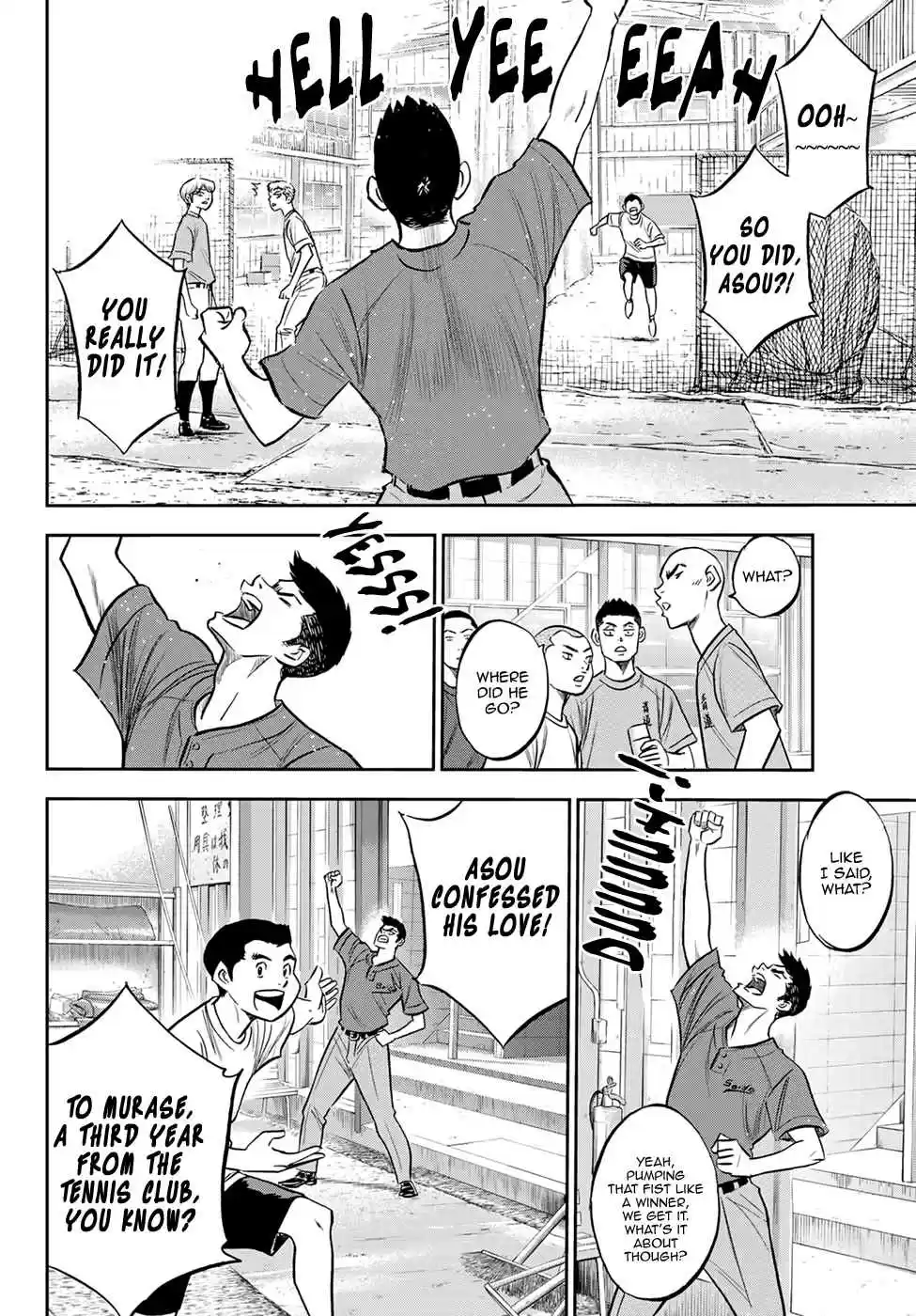 Diamond no Ace Act II Ch. 218 Reading the Room