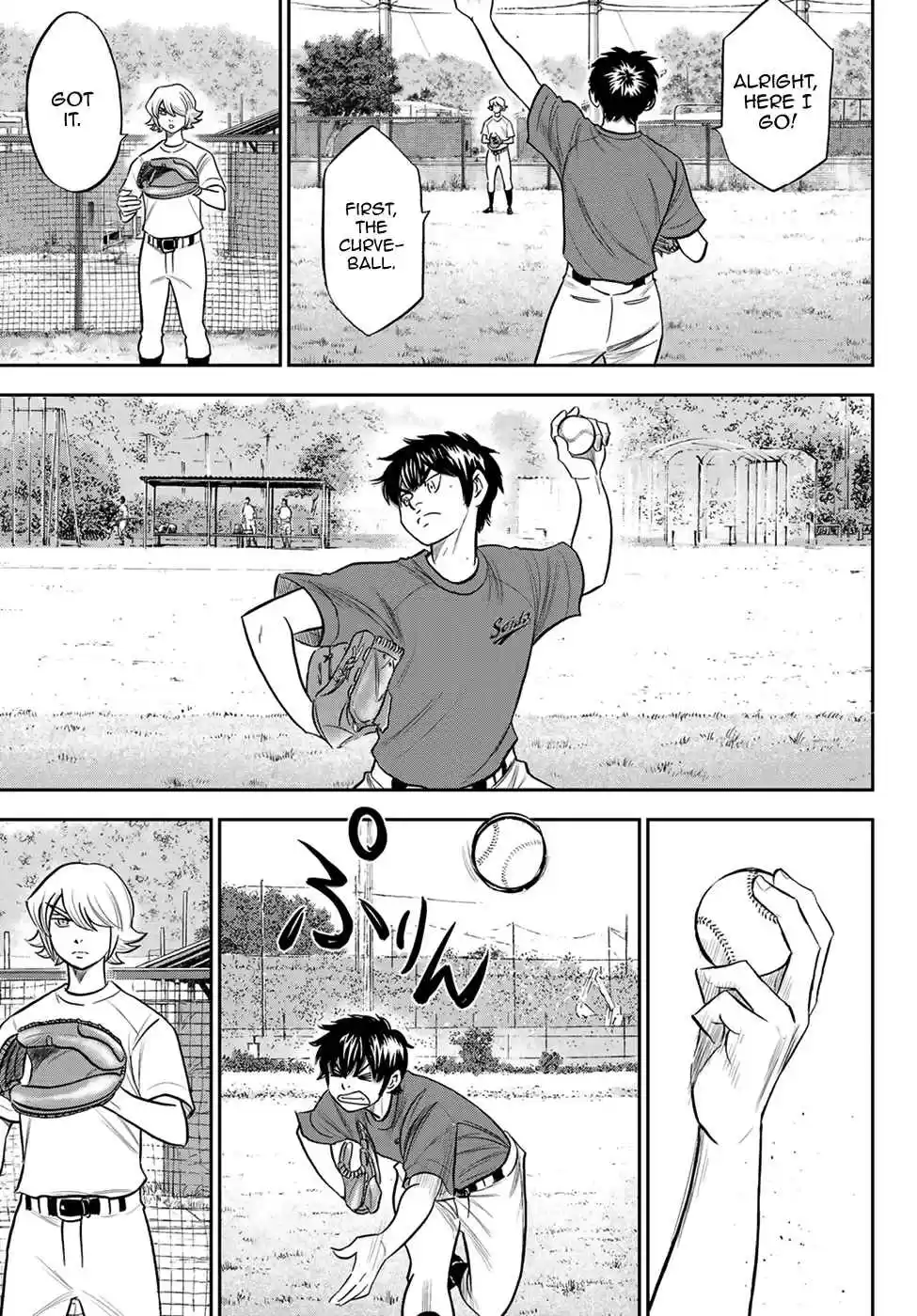 Diamond no Ace Act II Ch. 219 Repertoire