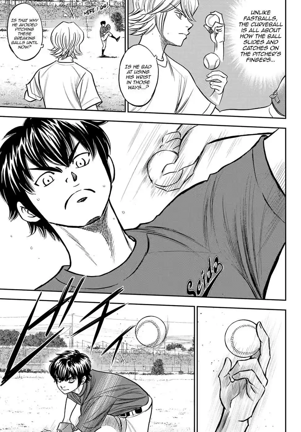 Diamond no Ace Act II Ch. 219 Repertoire