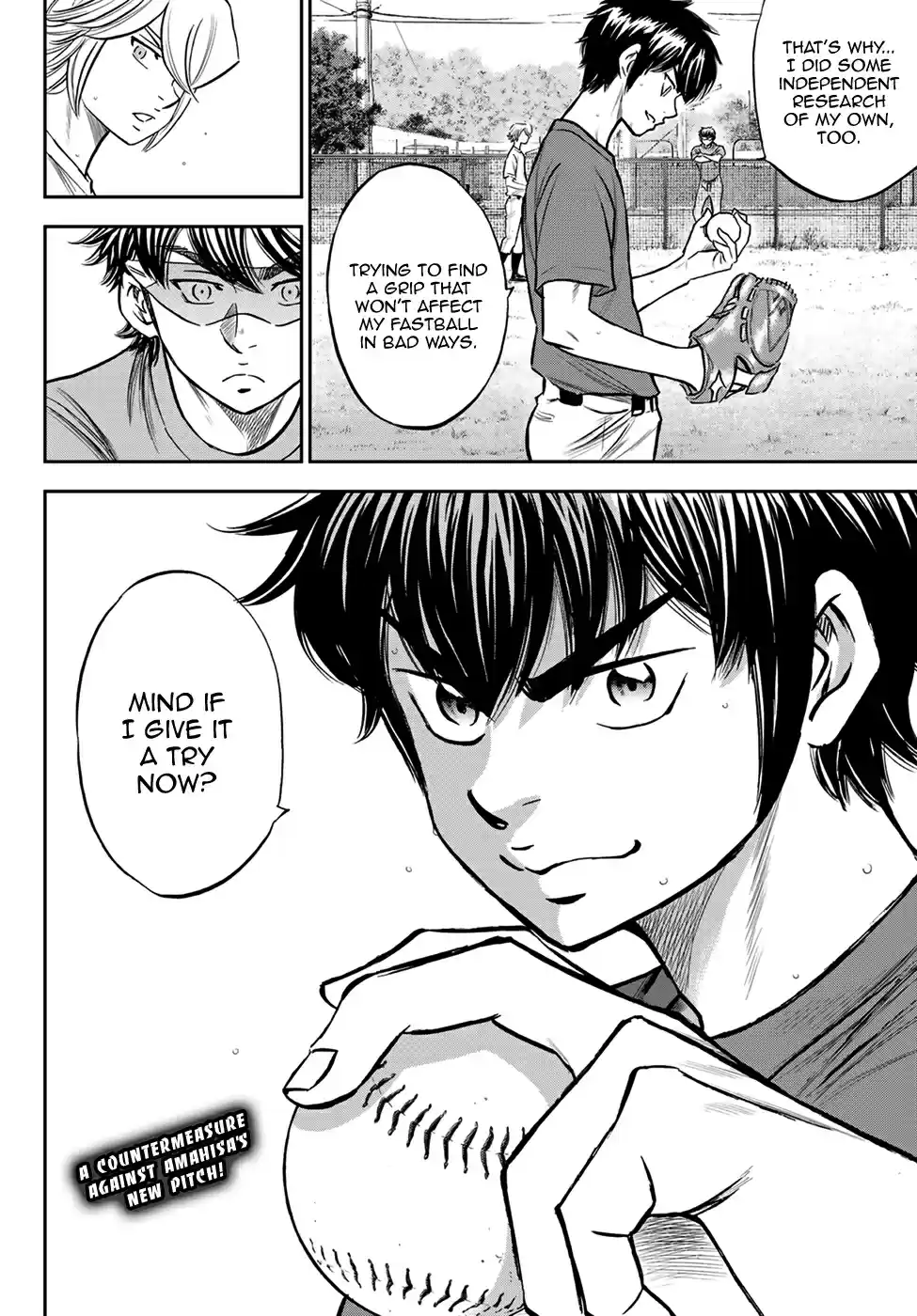 Diamond no Ace Act II Ch. 219 Repertoire