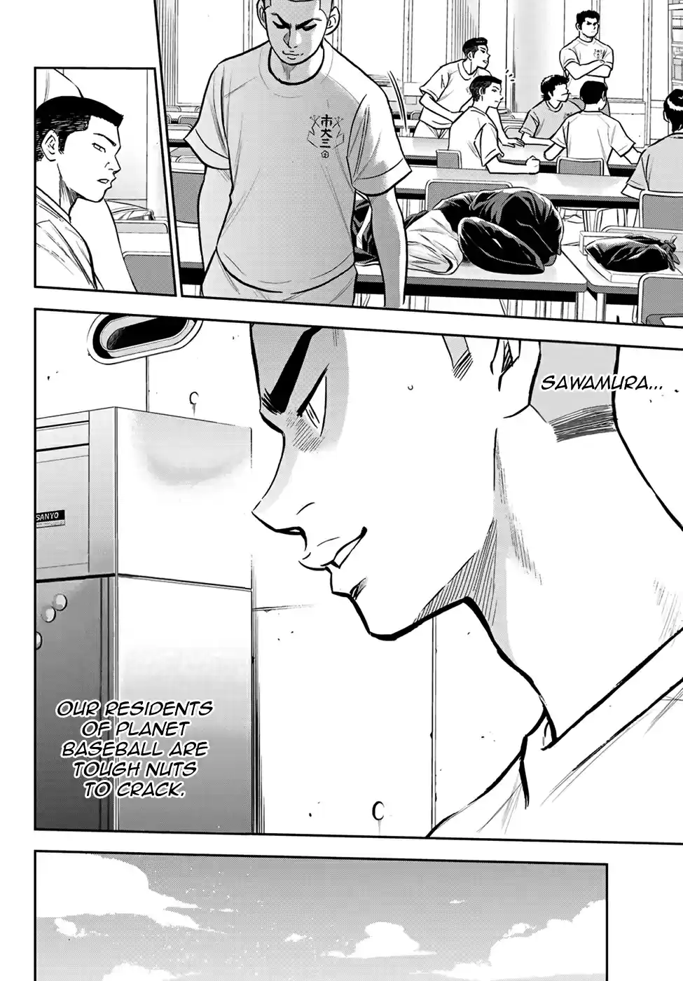 Diamond no Ace Act II Ch. 220 Presentation