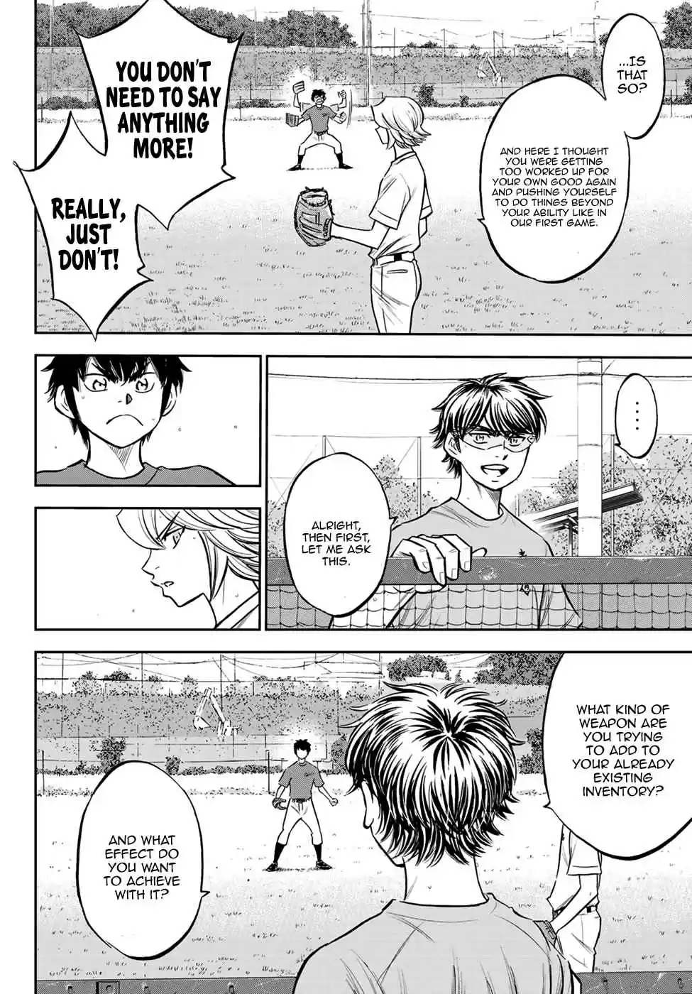 Diamond no Ace Act II Ch. 220 Presentation