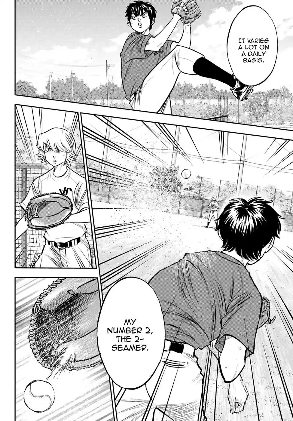 Diamond no Ace Act II Ch. 220 Presentation