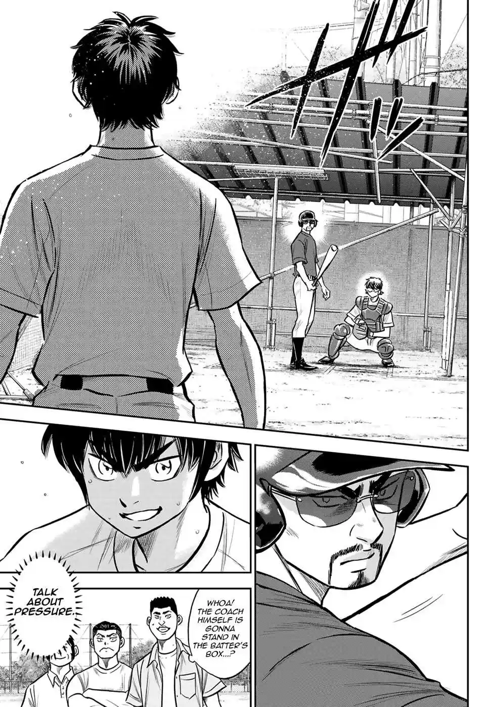 Diamond no Ace Act II Ch. 221 Discomfort