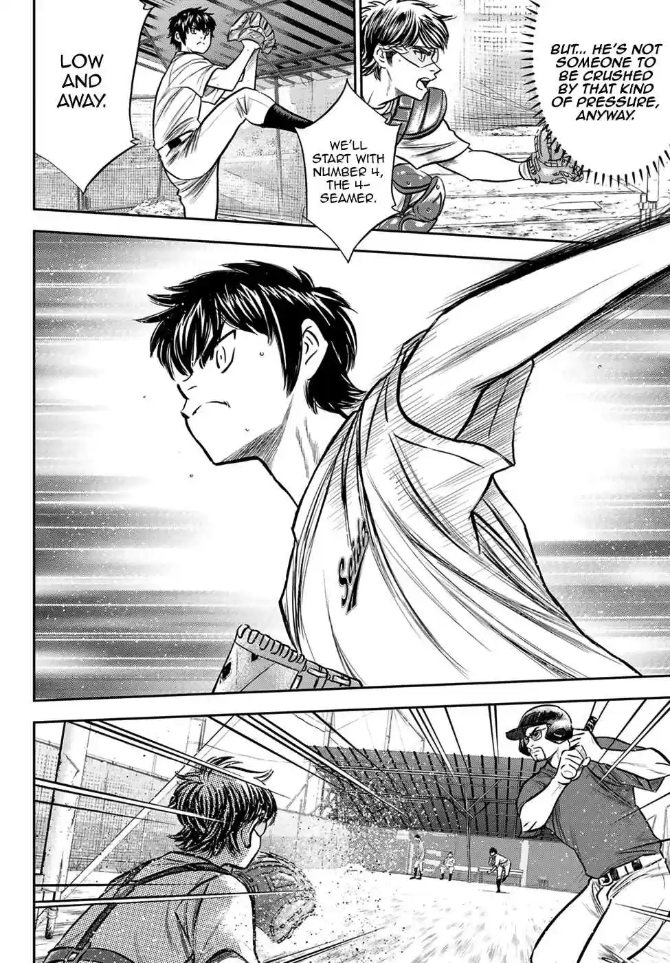 Diamond no Ace Act II Ch. 221 Discomfort