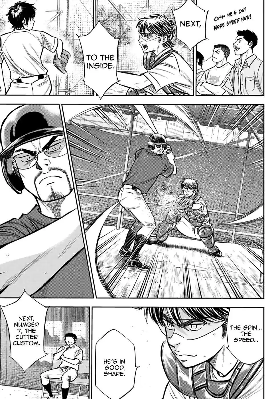 Diamond no Ace Act II Ch. 221 Discomfort