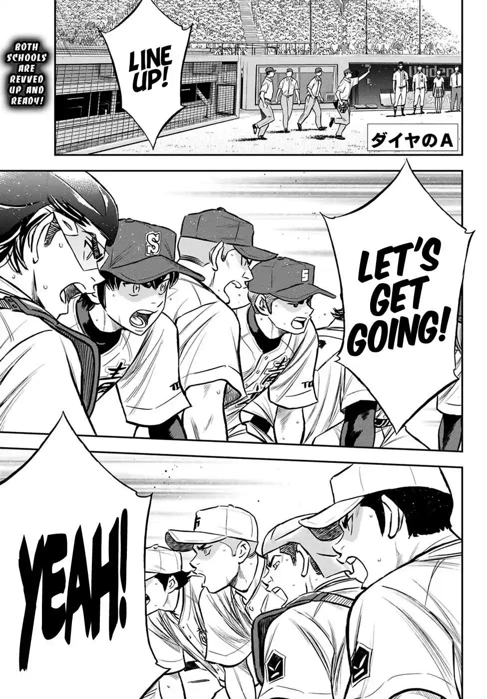 Diamond no Ace: Act II Ch. 224 Unveiling