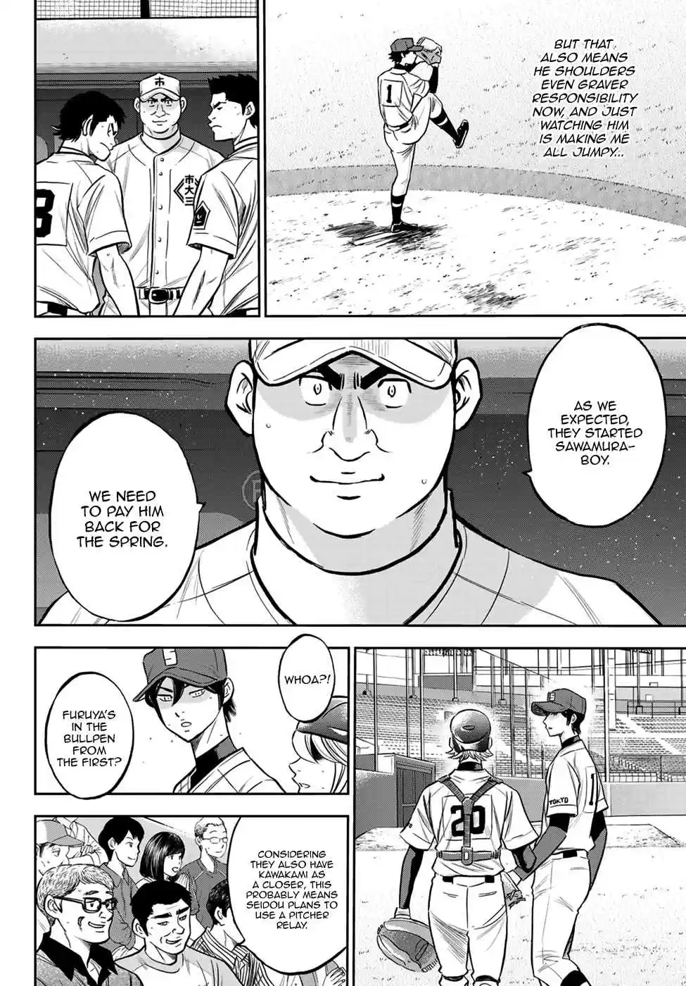 Diamond no Ace: Act II Ch. 224 Unveiling