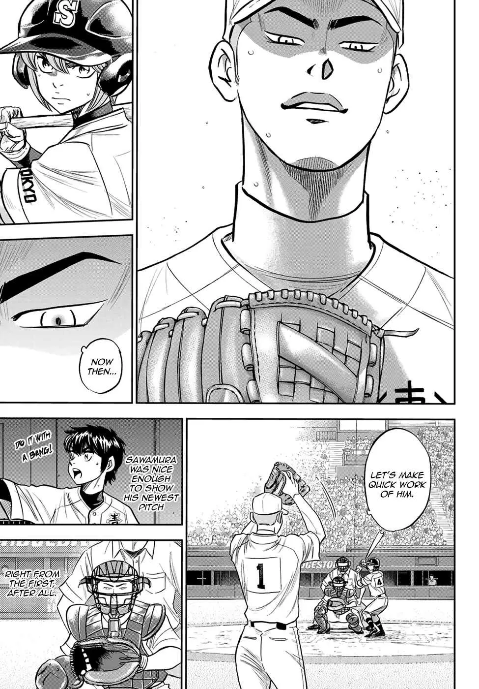 Diamond no Ace: Act II Ch. 226 Insta kill