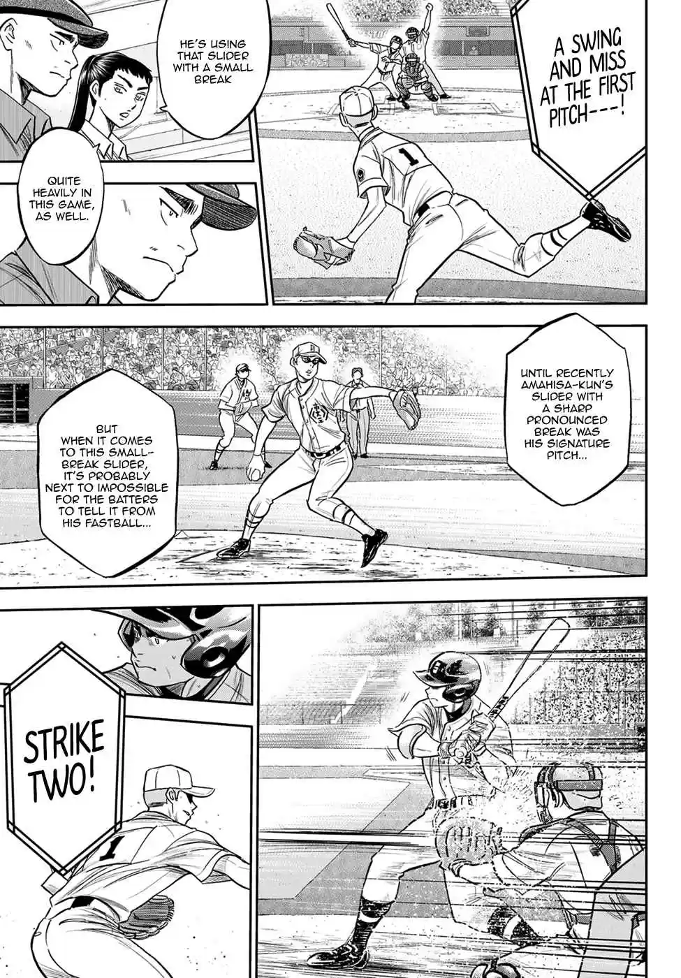 Diamond no Ace: Act II Ch. 227 This is Sankou