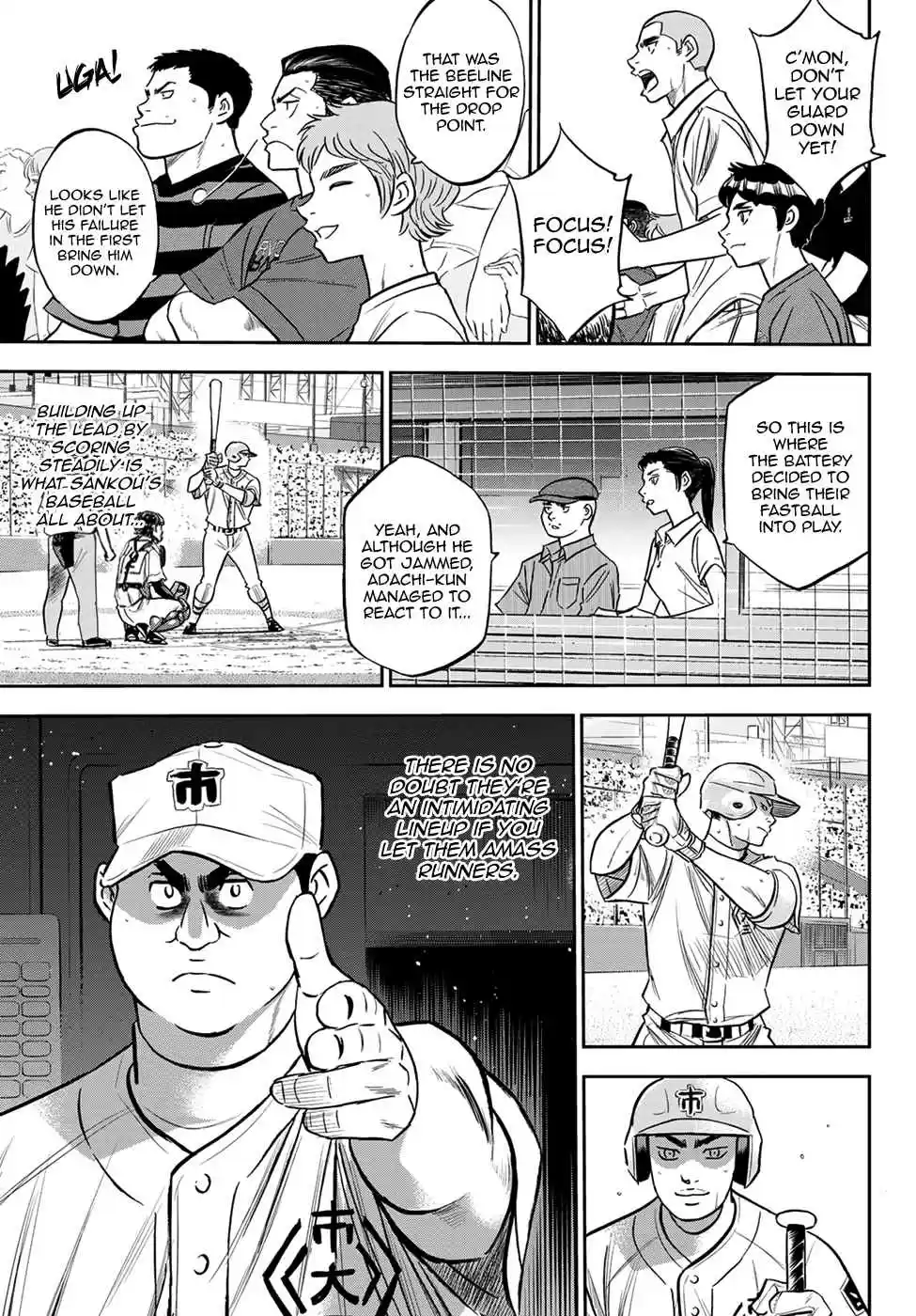Diamond no Ace: Act II Ch. 228 Building up