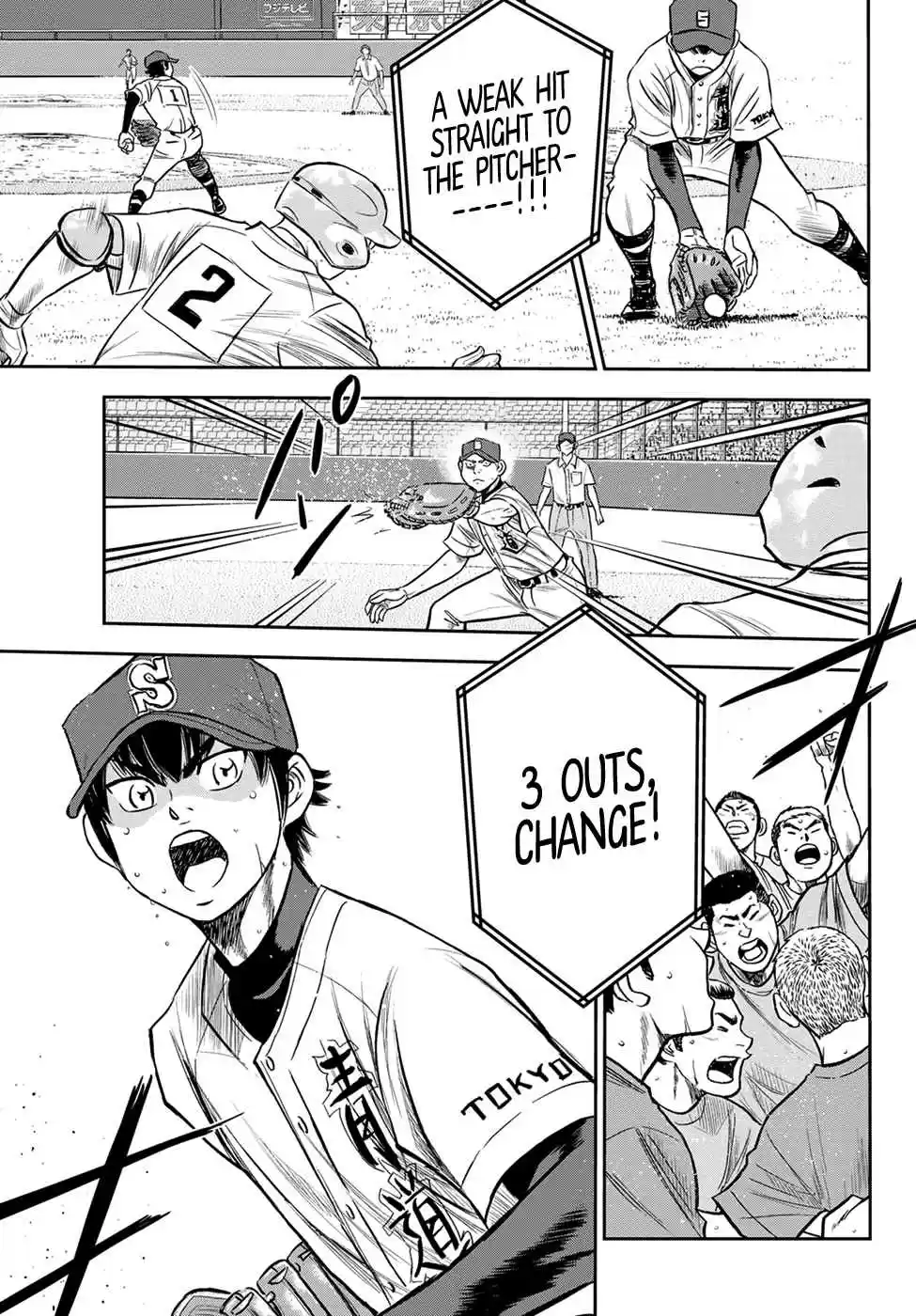 Diamond no Ace: Act II Ch. 228 Building up