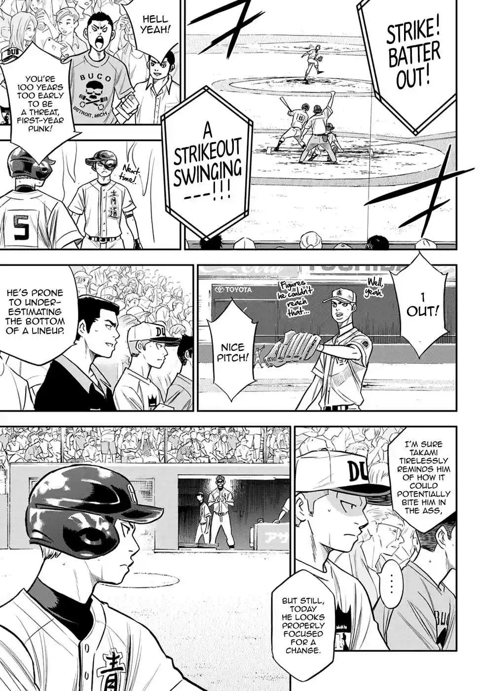 Diamond no Ace: Act II Ch. 231 My Role