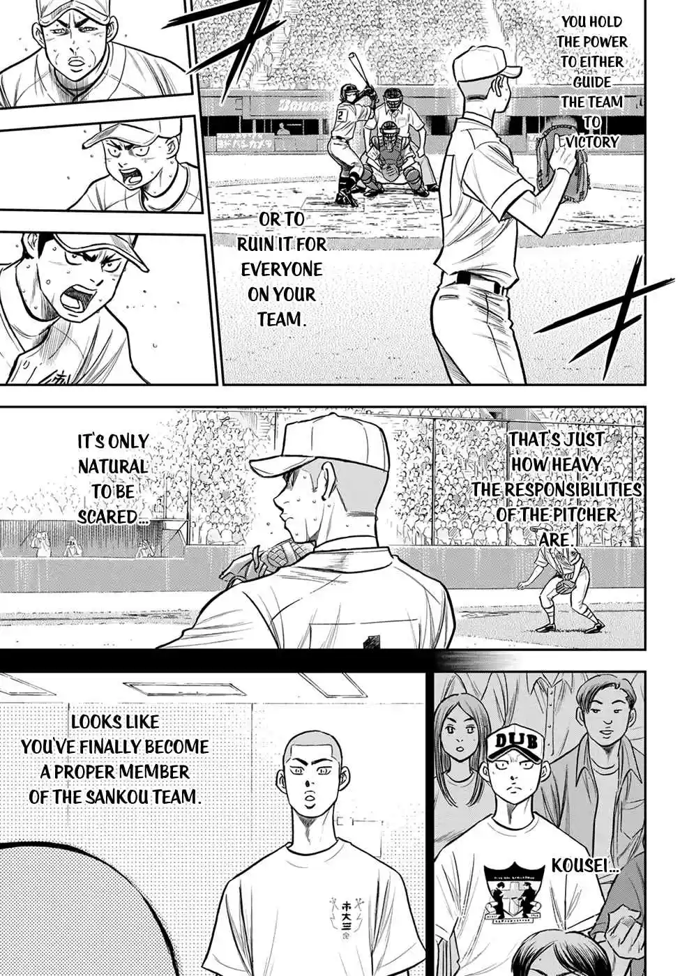 Diamond no Ace: Act II Ch. 237 A Member of the Team