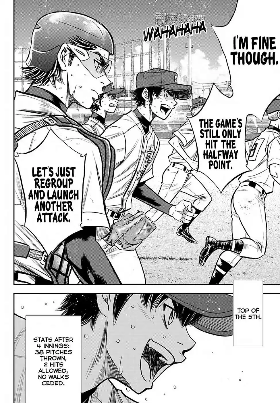 Diamond no Ace: Act II Ch. 238 Beyond the Limit