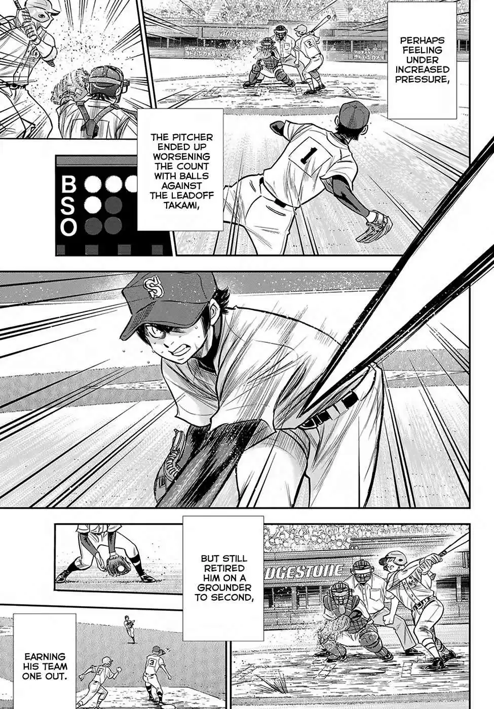 Diamond no Ace: Act II Ch. 238 Beyond the Limit