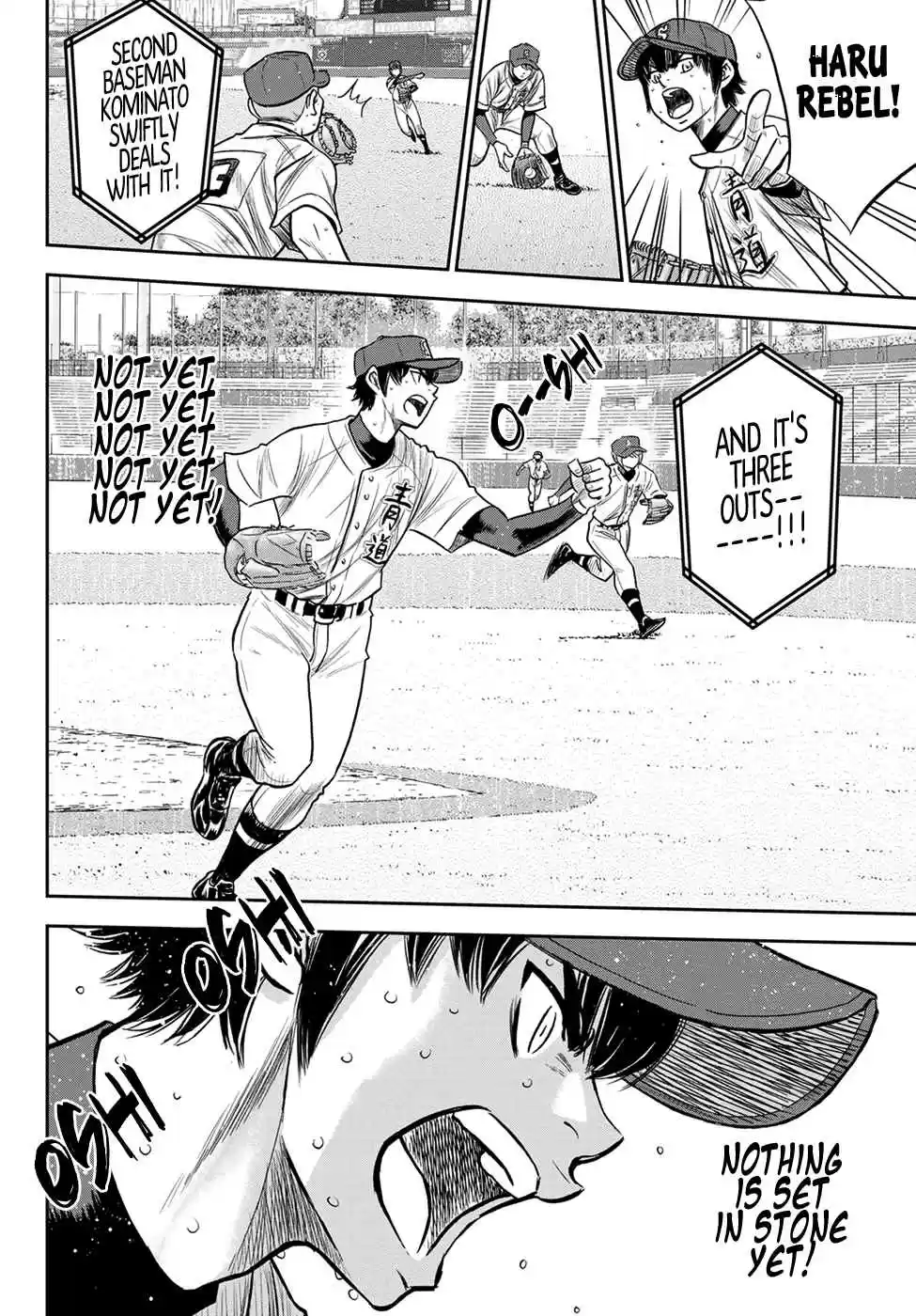 Diamond no Ace: Act II Ch. 239 High Voltage