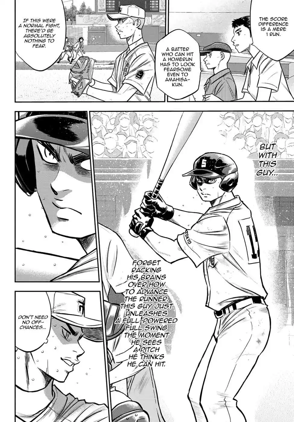 Diamond no Ace: Act II Ch. 241 Seidou's Pressure