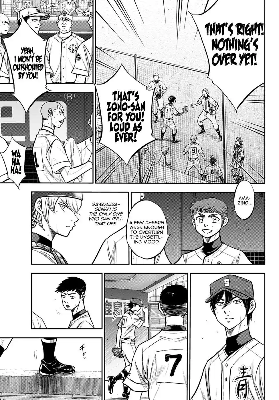 Diamond no Ace: Act II Ch. 242 My Battle