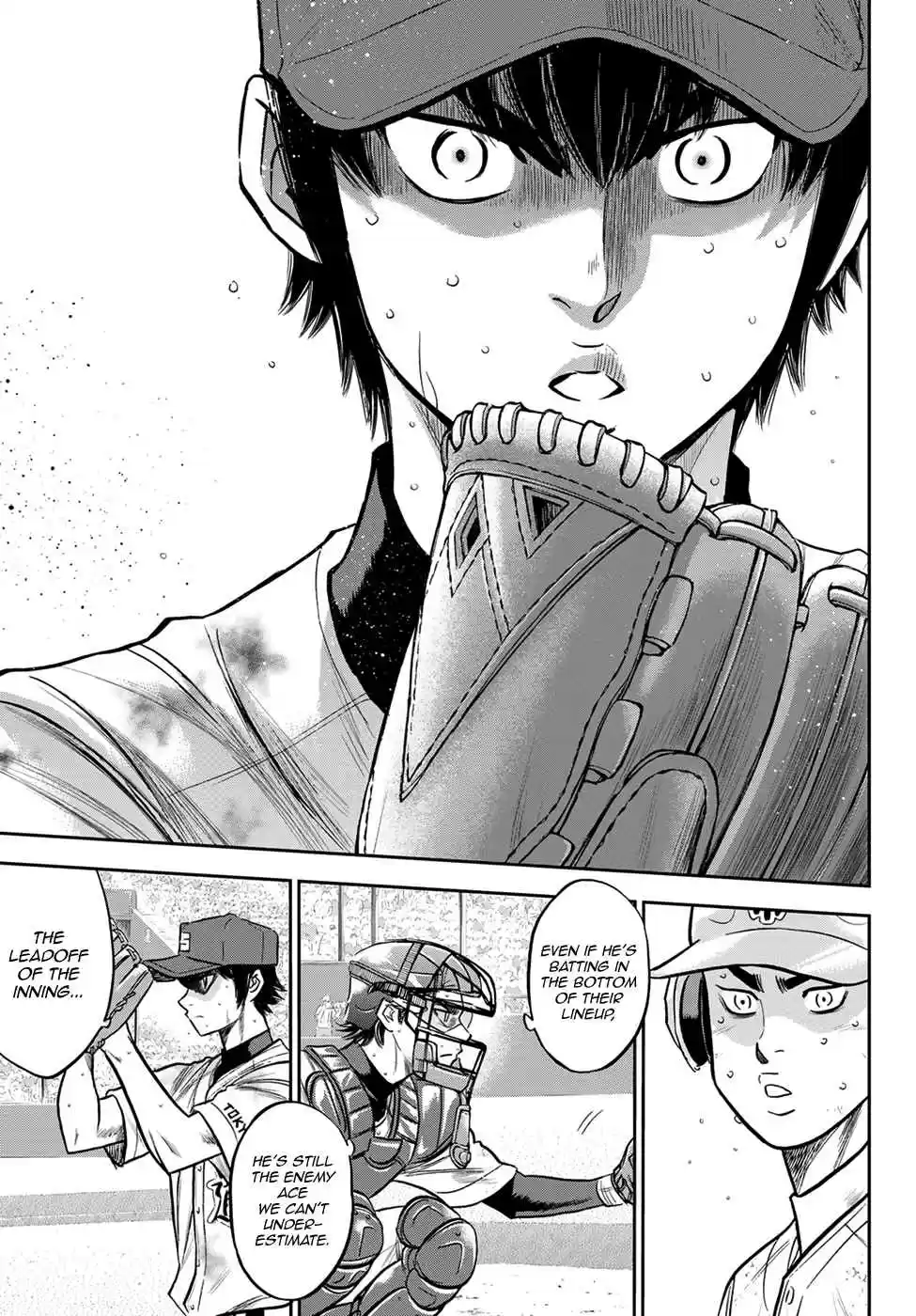 Diamond no Ace: Act II Ch. 243 Of Help to Someone