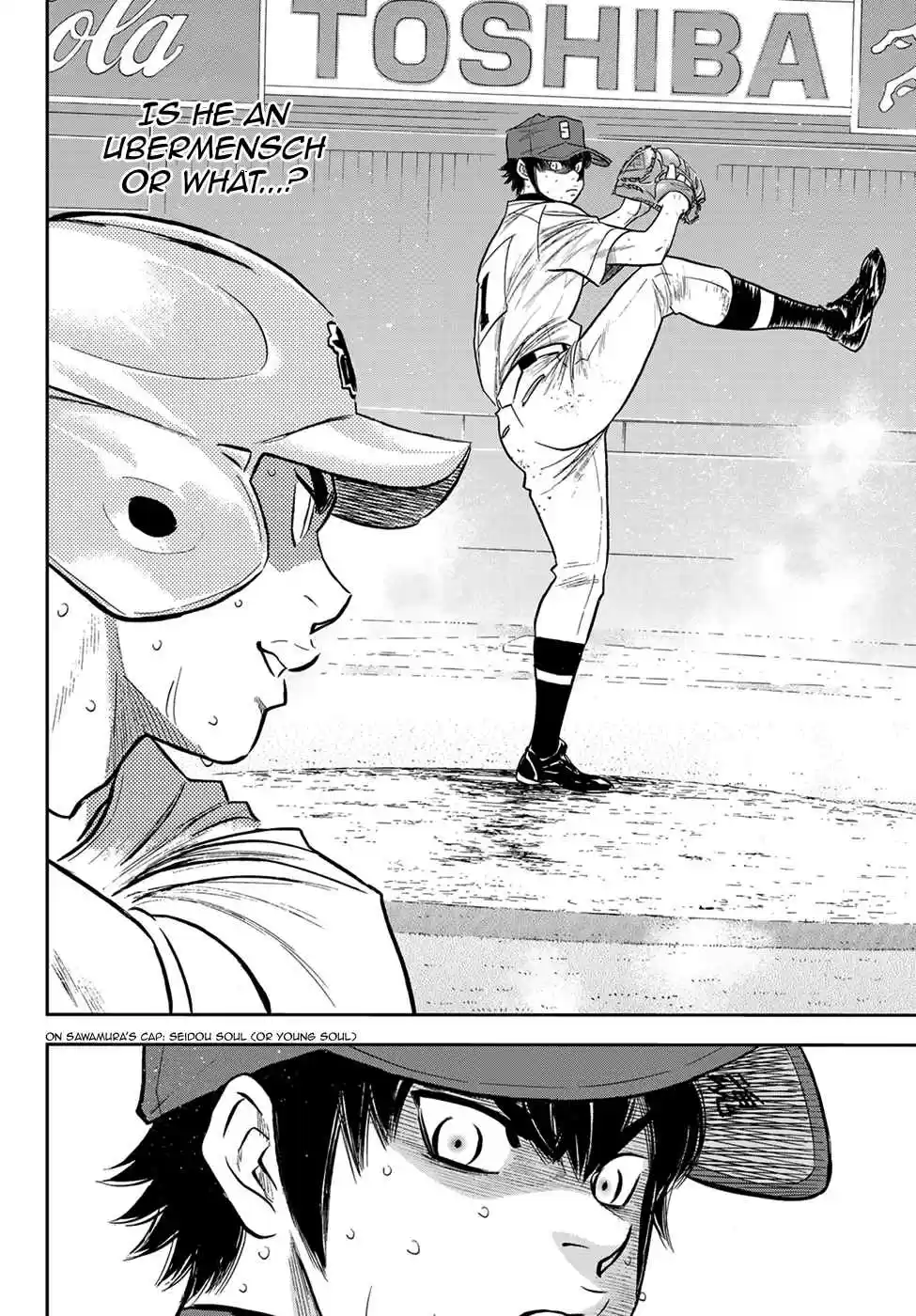 Diamond no Ace: Act II Ch. 243 Of Help to Someone