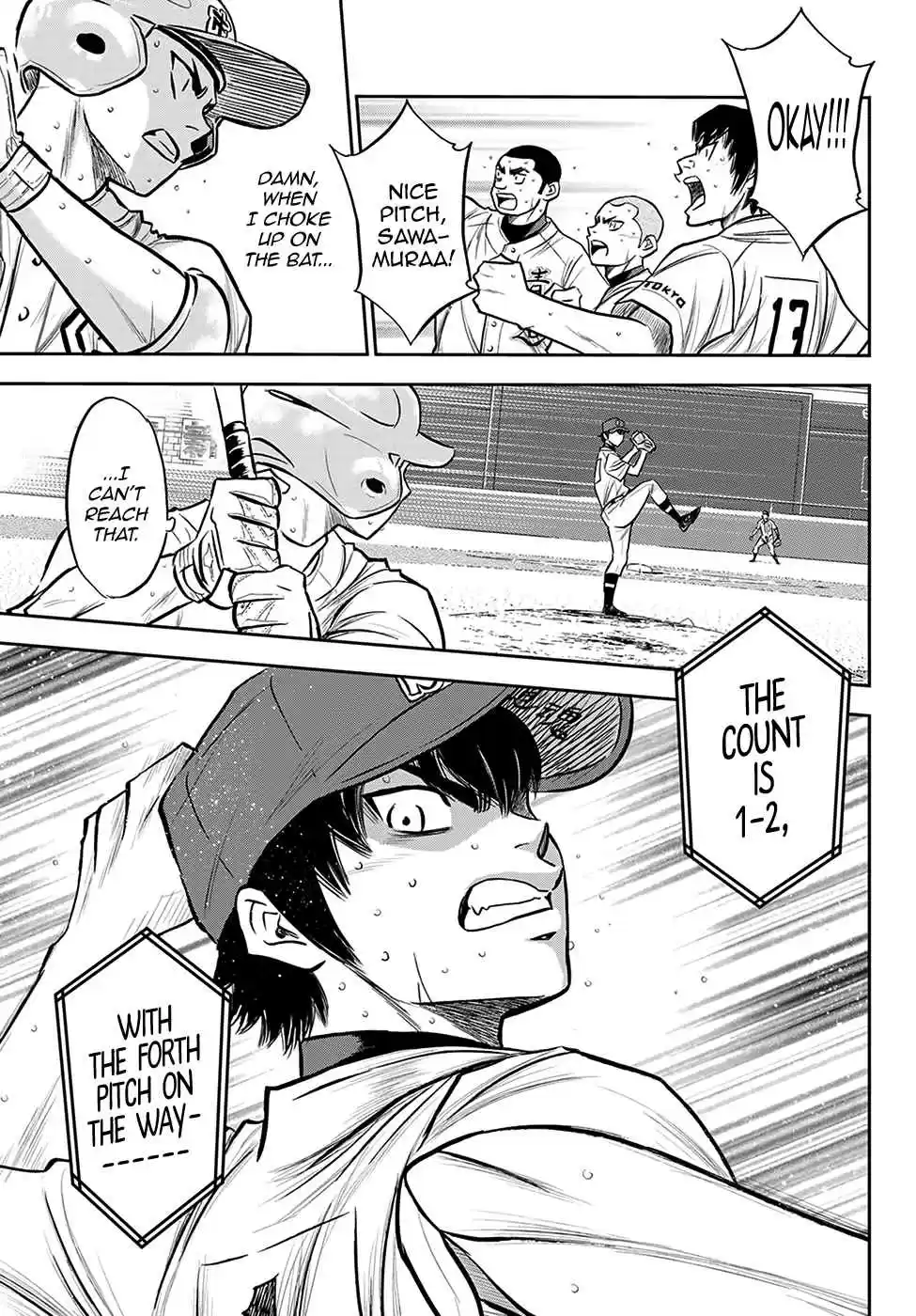 Diamond no Ace: Act II Ch. 244 The Representative