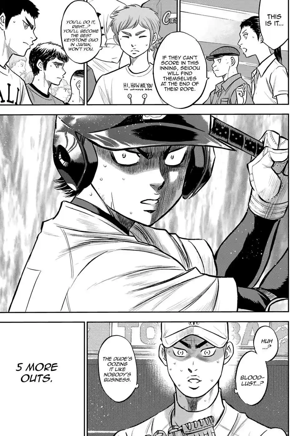 Diamond no Ace: Act II Ch. 245 Connect!