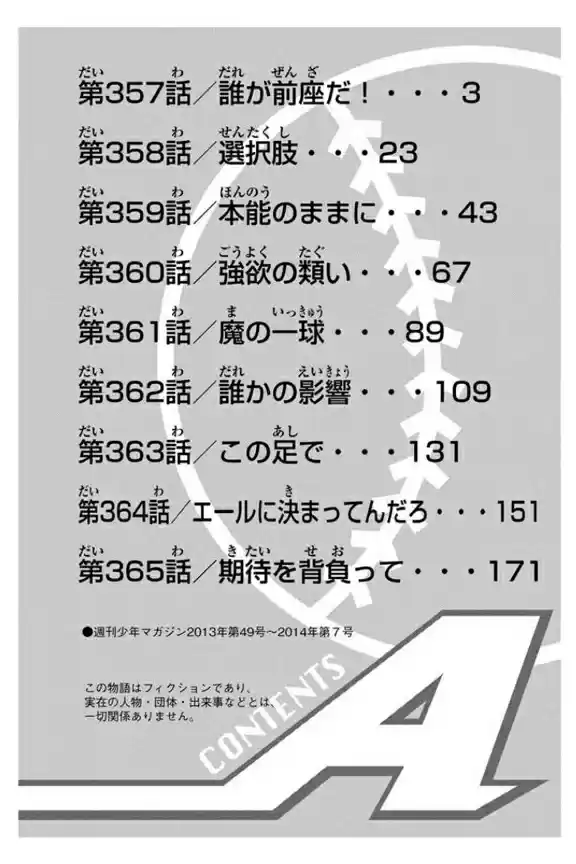 Diamond no Ace Vol. 41 Ch. 357 Who's the underdog