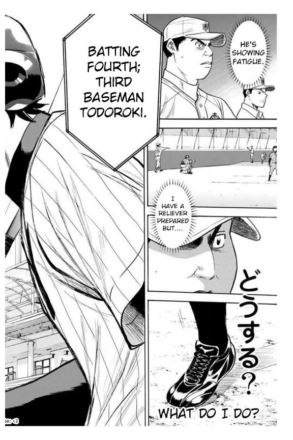 Diamond no Ace Vol. 41 Ch. 358 Choice