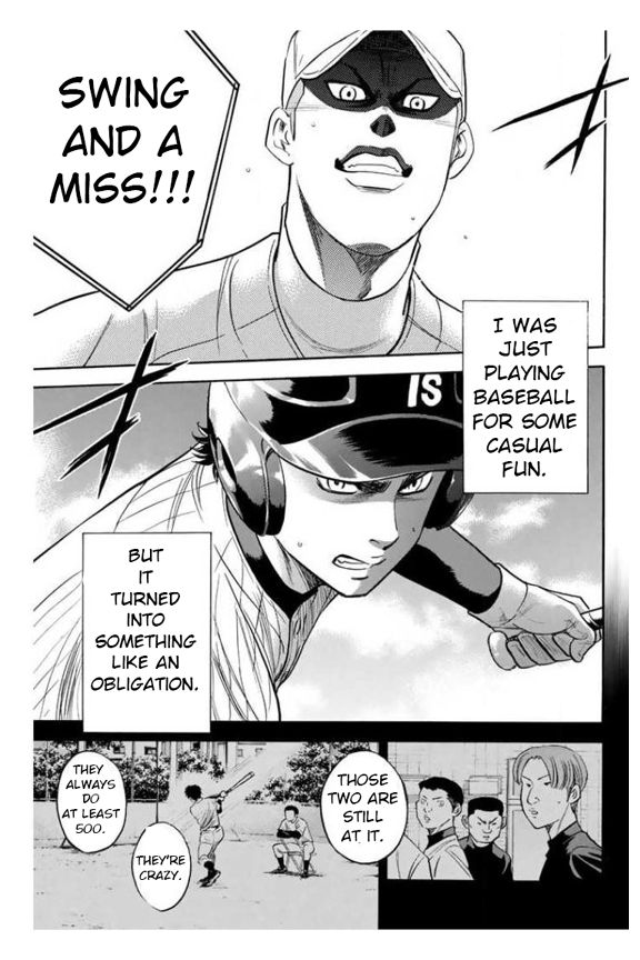 Diamond no Ace Vol. 41 Ch. 360 Kind of Greed