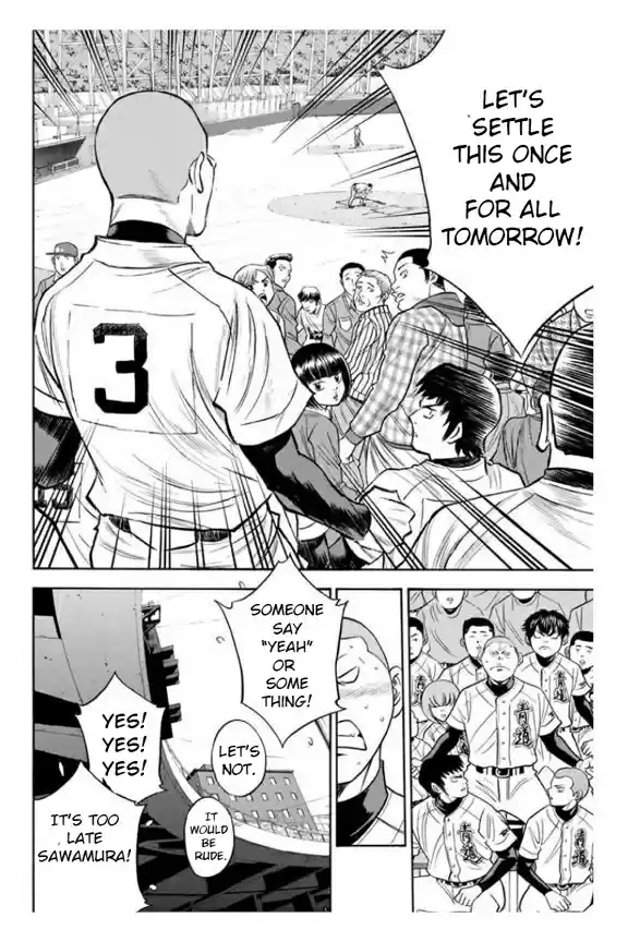 Diamond no Ace Vol. 41 Ch. 362 Someone's Influence
