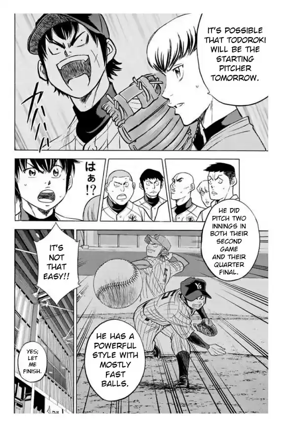 Diamond no Ace Vol. 41 Ch. 363 With These Feet