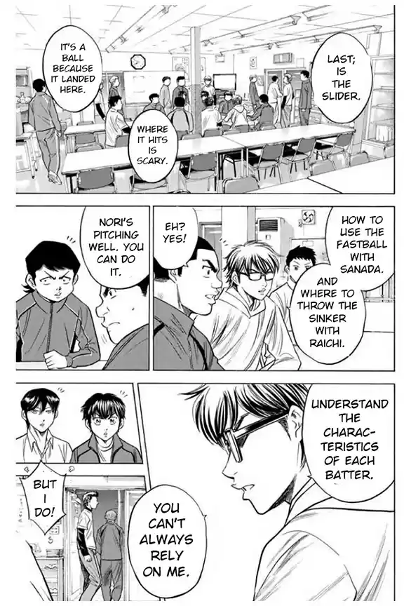 Diamond no Ace Vol. 41 Ch. 365 Shouldering Expectations
