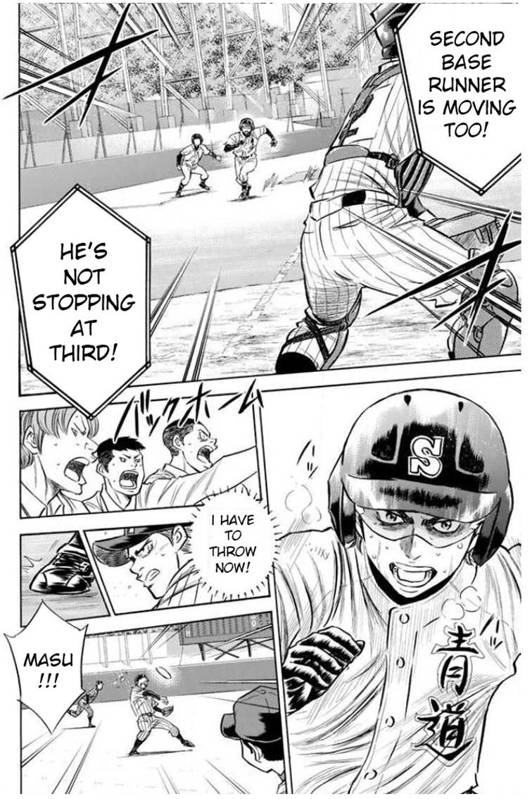 Diamond no Ace Vol. 46 Ch. 406 Shortstop's Head