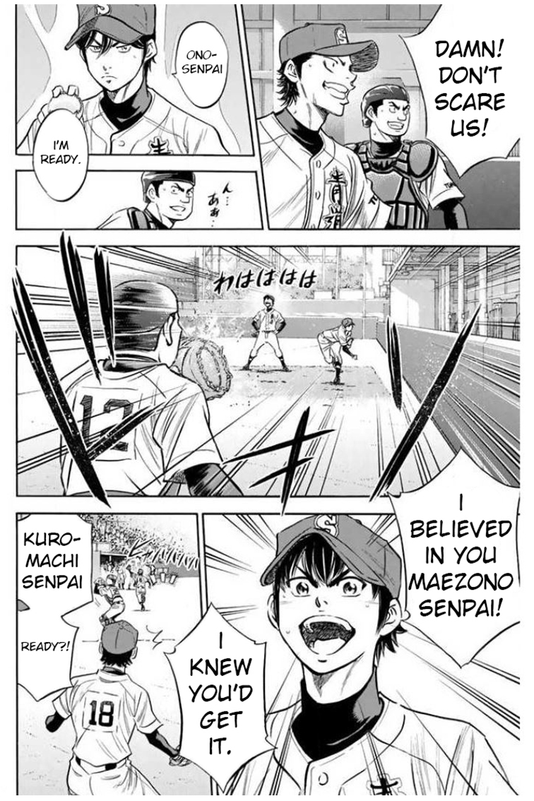 Diamond no Ace Vol. 46 Ch. 407 Desire to Keep Pitching