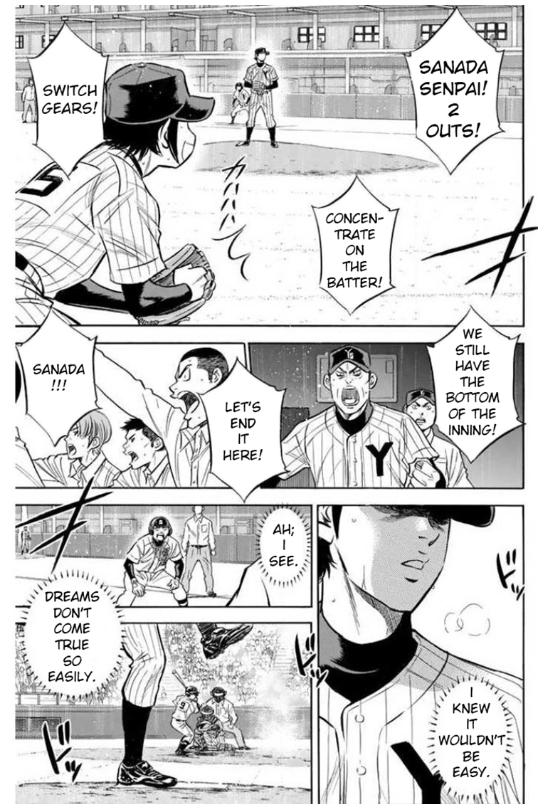 Diamond no Ace Vol. 46 Ch. 407 Desire to Keep Pitching