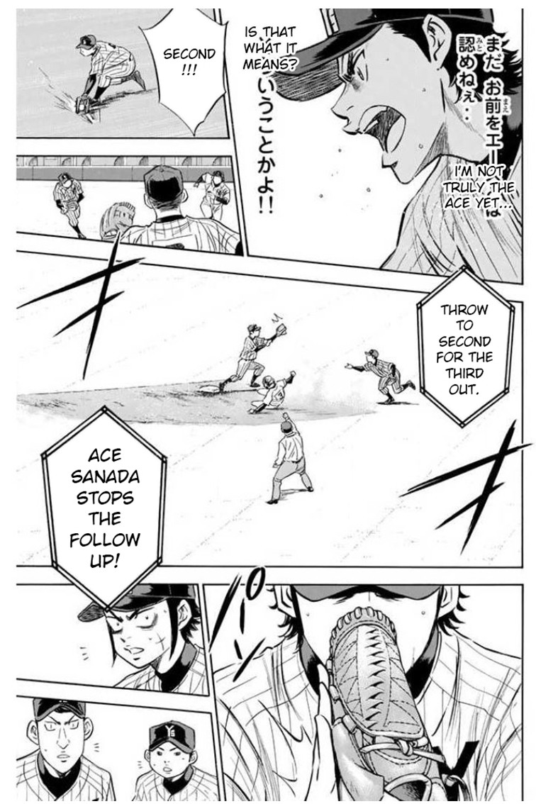 Diamond no Ace Vol. 46 Ch. 407 Desire to Keep Pitching
