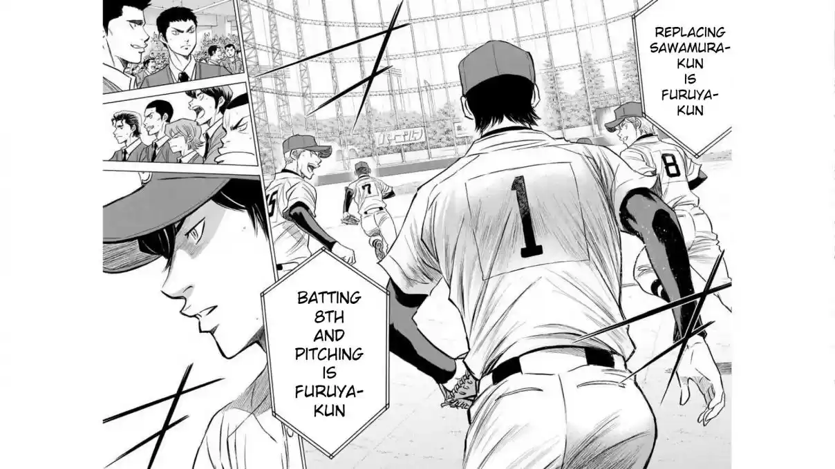 Diamond no Ace Vol. 46 Ch. 408 Failure as the Captain
