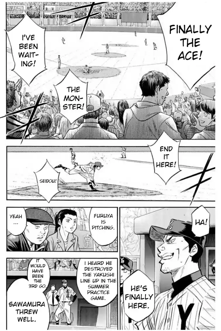Diamond no Ace Vol. 46 Ch. 408 Failure as the Captain