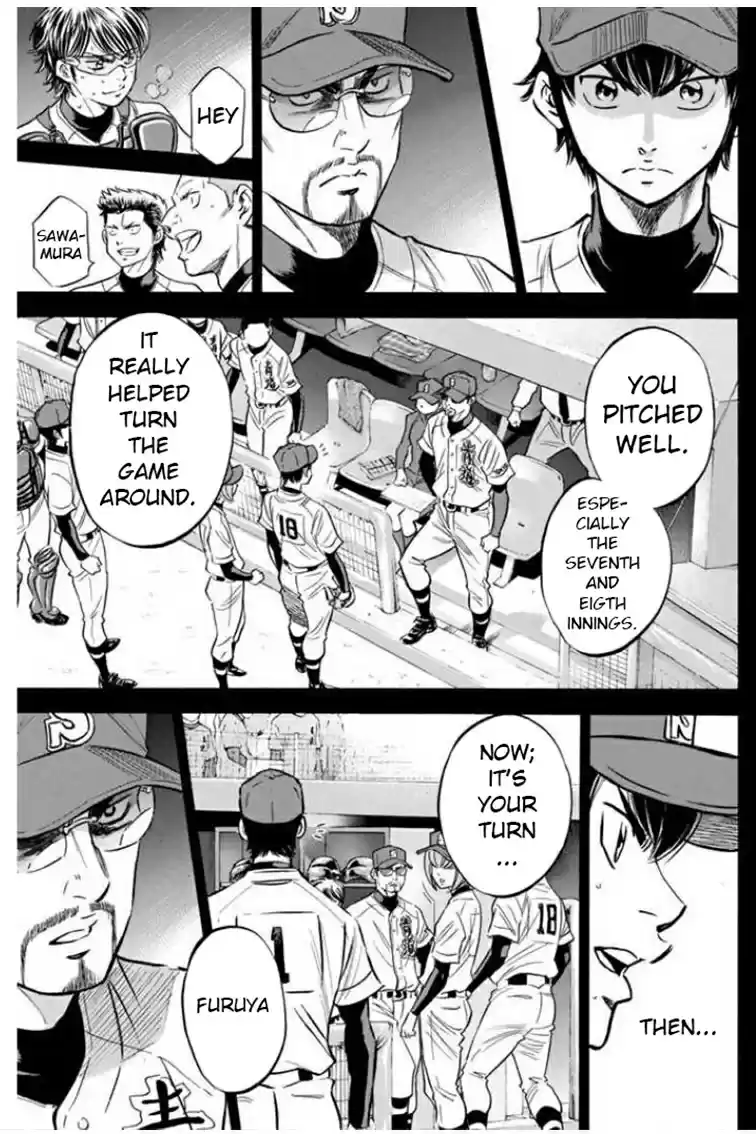 Diamond no Ace Vol. 46 Ch. 408 Failure as the Captain