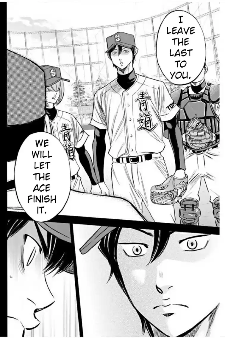 Diamond no Ace Vol. 46 Ch. 408 Failure as the Captain