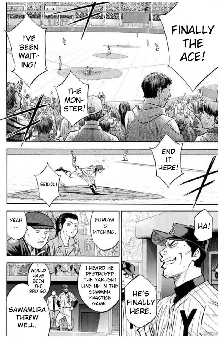 Diamond no Ace Vol. 46 Ch. 408 Failure as the Captain