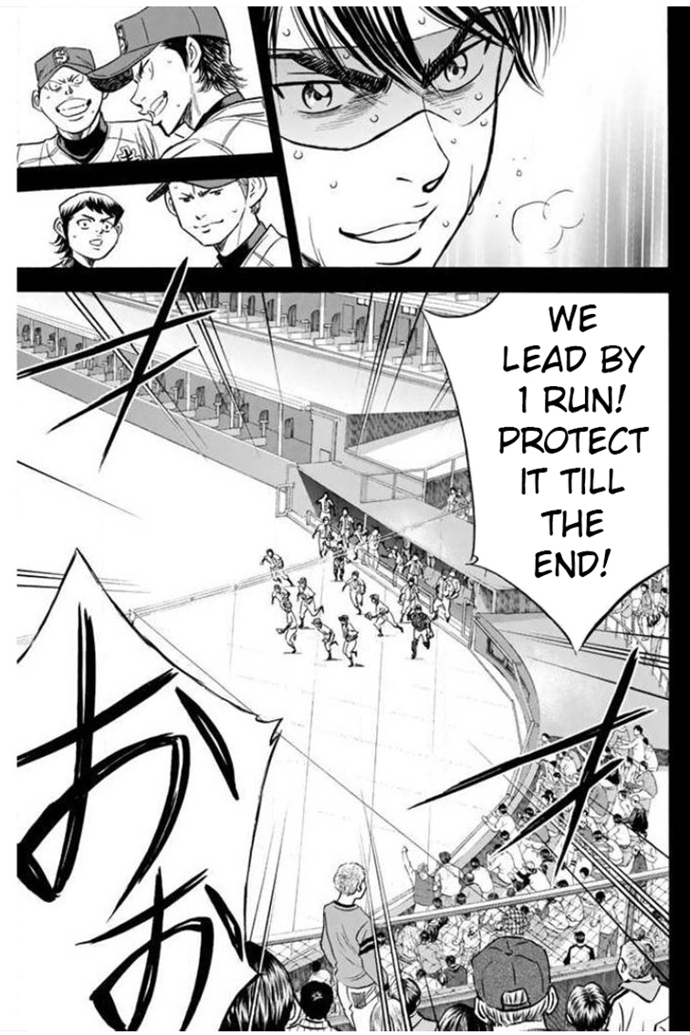Diamond no Ace Vol. 46 Ch. 408 Failure as the Captain