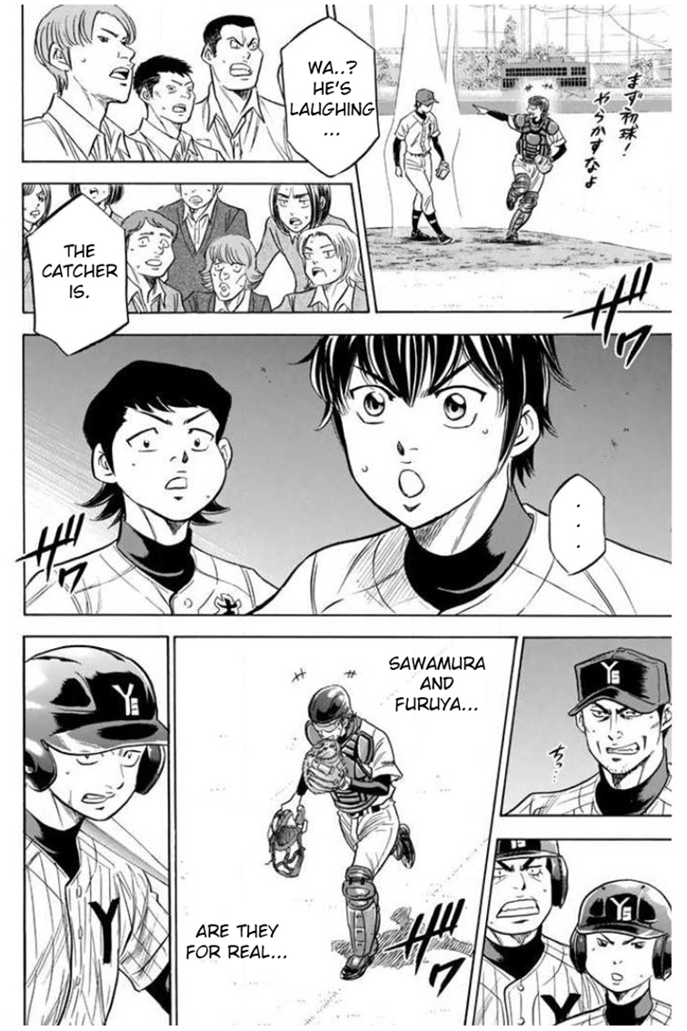 Diamond no Ace Vol. 46 Ch. 408 Failure as the Captain