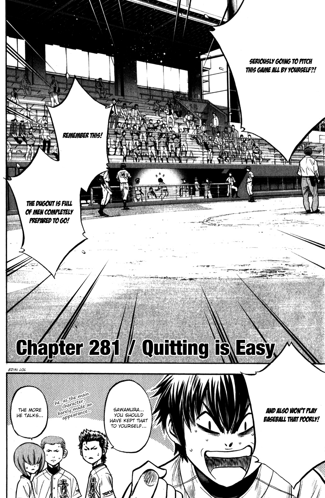 Diamond no Ace Vol.32 Ch.281