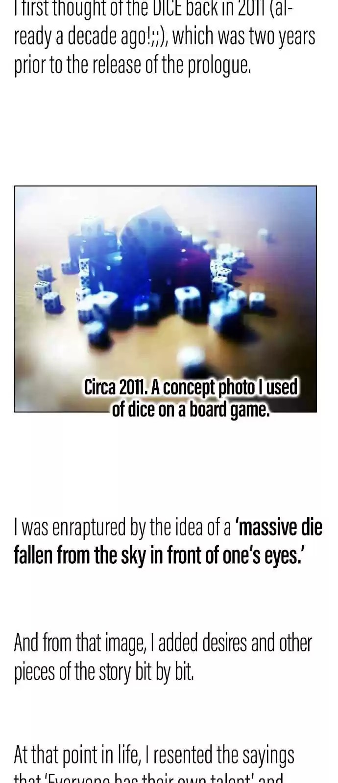 DICE: The Cube That Changes Everything 388 Afterword [END]