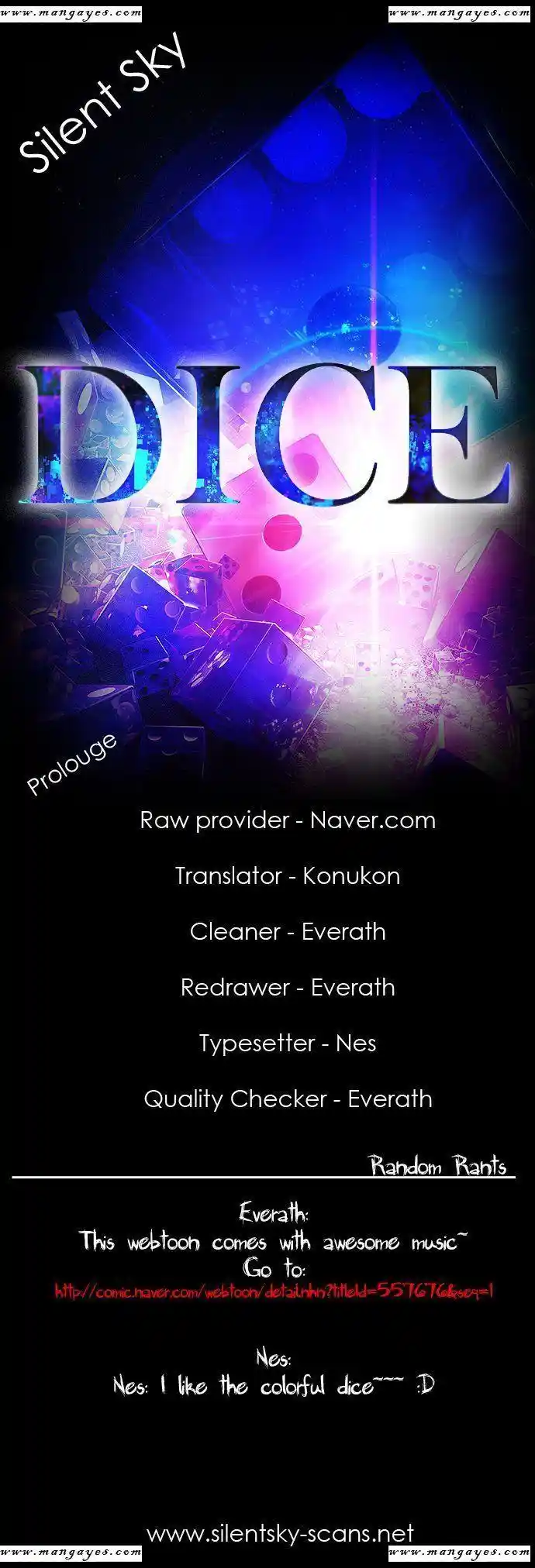 DICE: the cube that changes everything Chapter 1.5