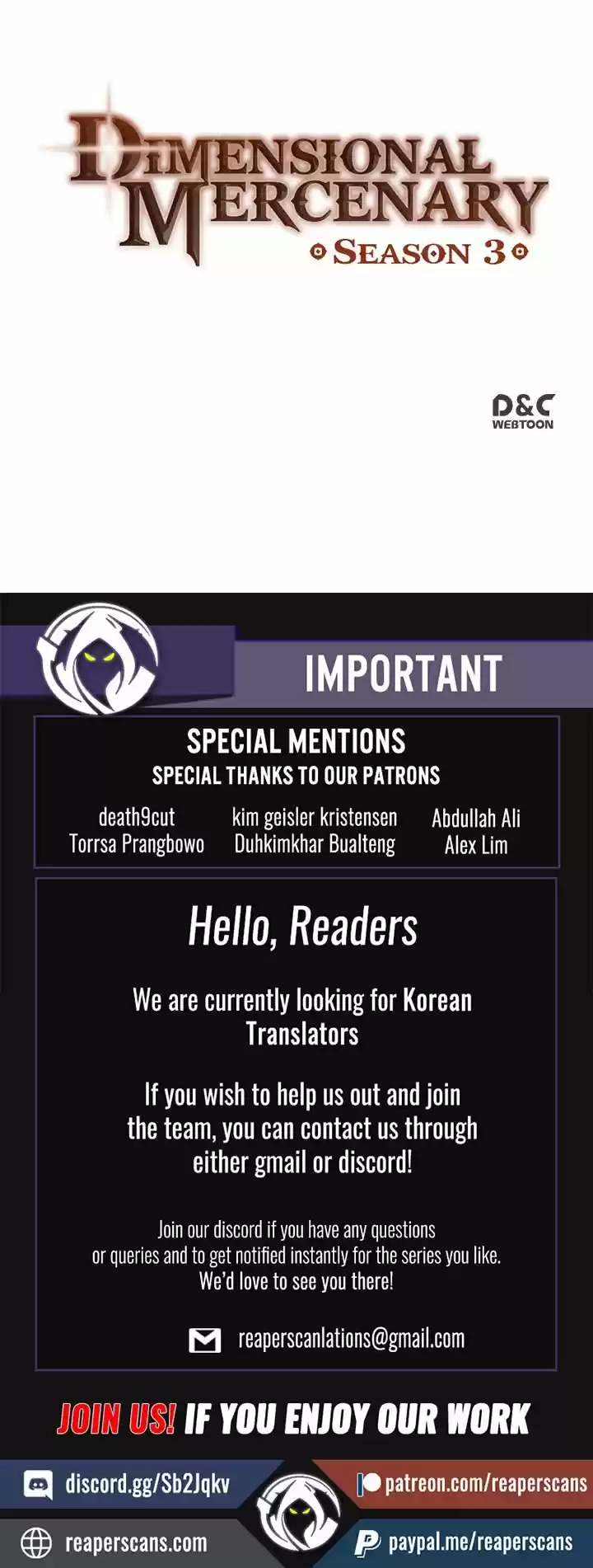 Dimensional Mercenary ( Other World Warrior ) Chapter 85