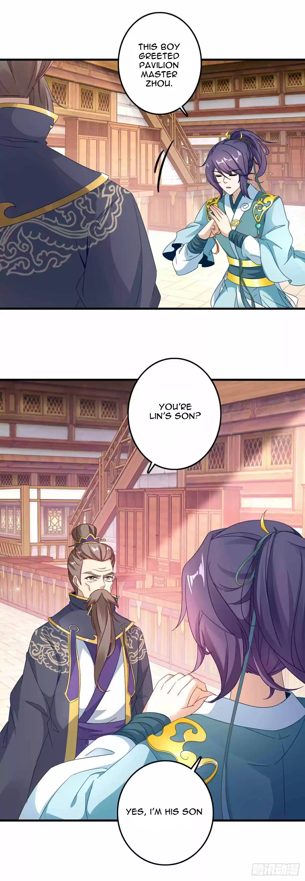 Divine Soul Emperor Ch. 8 Lord Pavilion Zhou